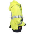 Men's High-Visibility Flame-Resistant Hooded Sweatshirt